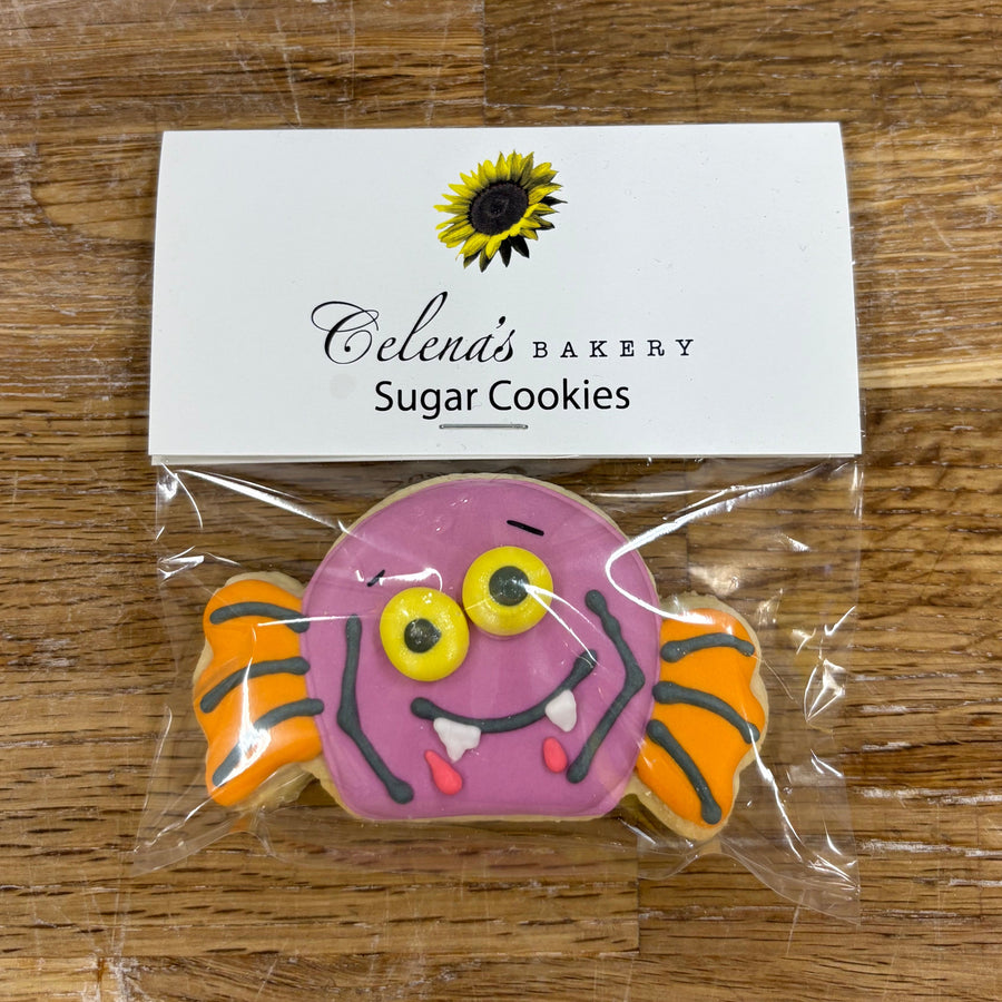 Halloween "Spider" Sugar Cookies