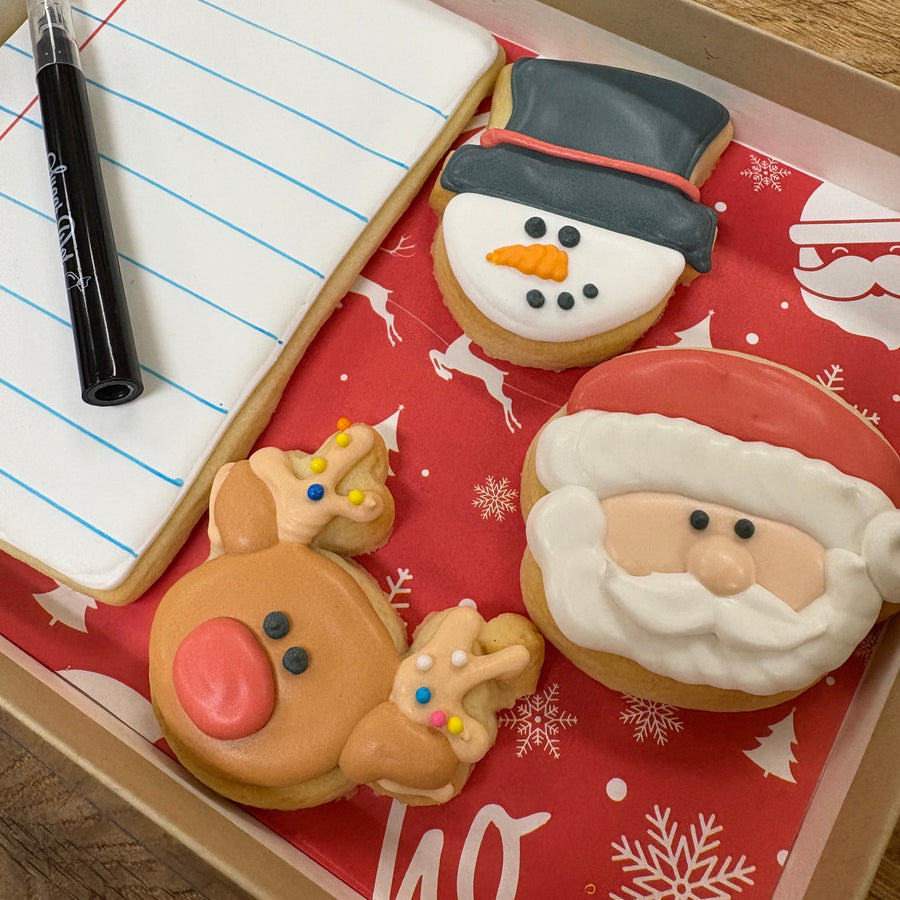 Christmas "Letter To Santa" Sugar Cookie Set