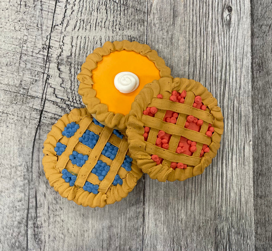 Thanksgiving "Pies" Sugar Cookies