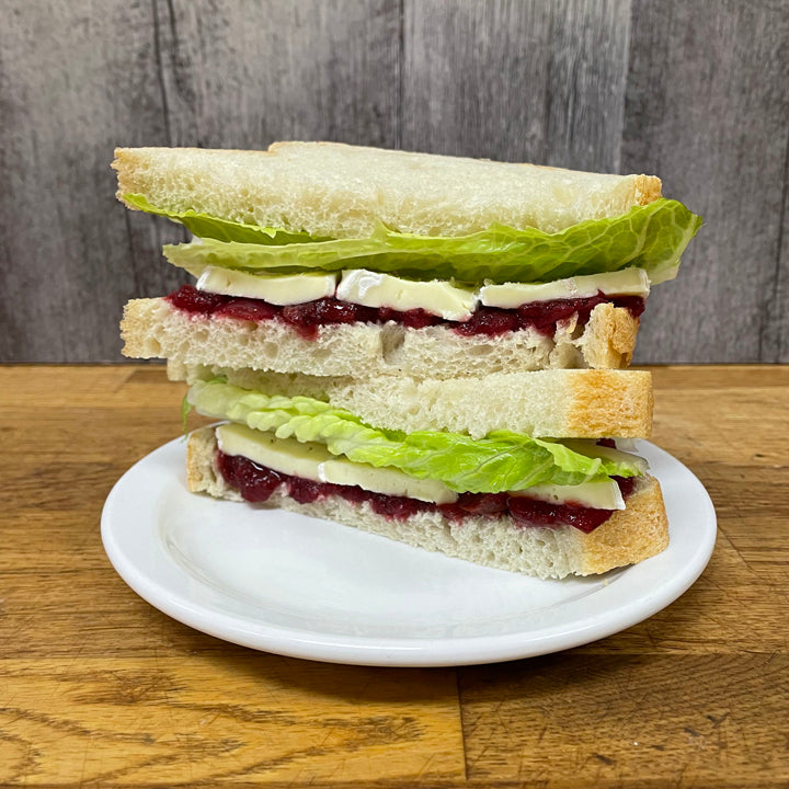 Brie with Cranberry Chutney Sandwich