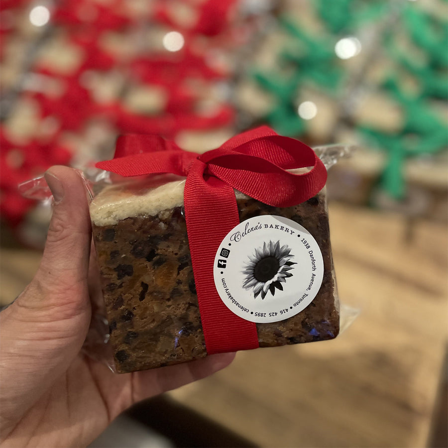 Christmas Dark Brandy Fruitcake